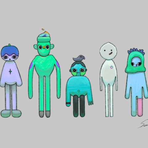 クリーチャー/モンスター　キャラクターデザイン