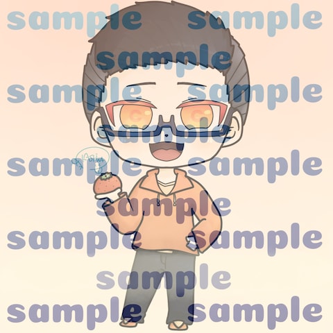 SNS等で扱うことの出来るアイコンイラスト