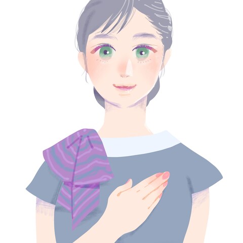女性イラストサンプル