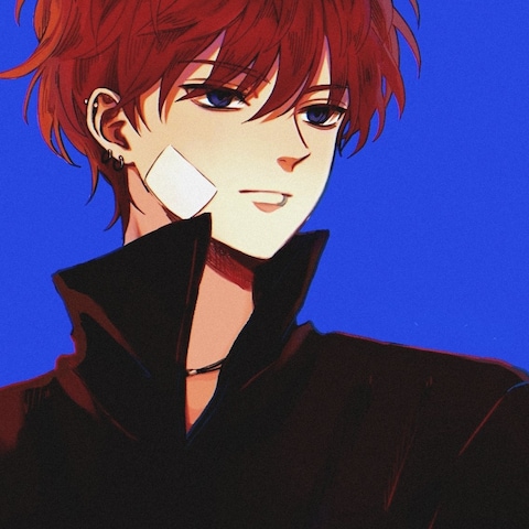 オリジナルイラスト原色