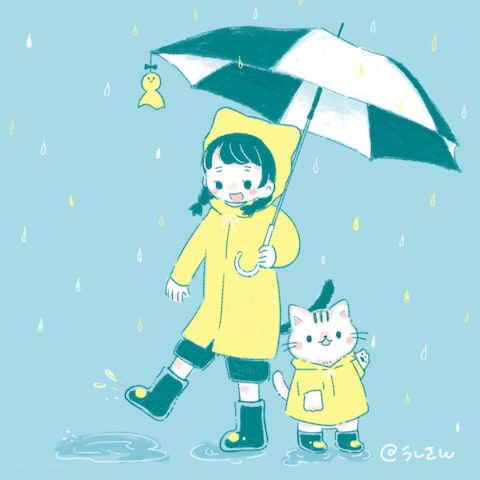 季節感のあるサンプルイラスト