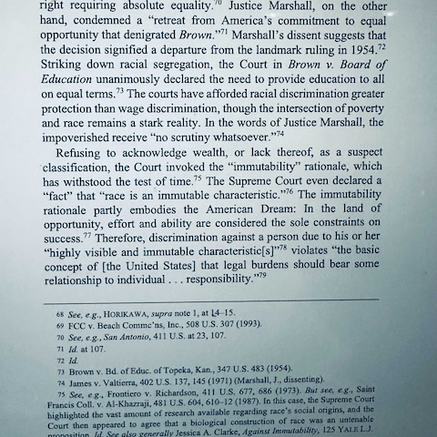 オレゴン大学ロースクール国際法誌に掲載された論文(一部抜粋)