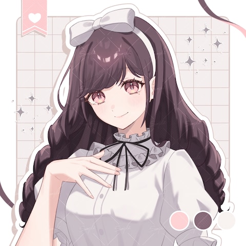 正方形イラスト①