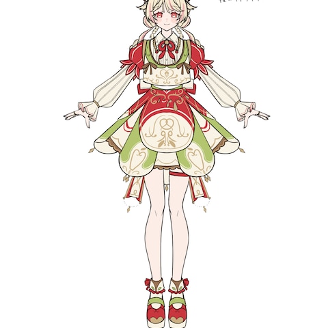 軽めのキャラクターデザイン①