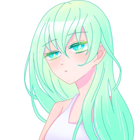 女性キャラクターバストアップ