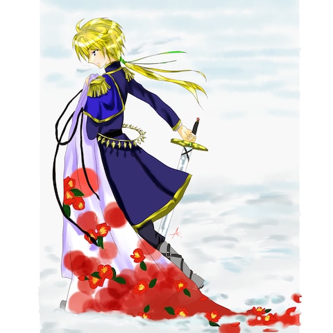 皇子と雪椿