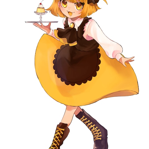 プリンの擬人化オリジナル