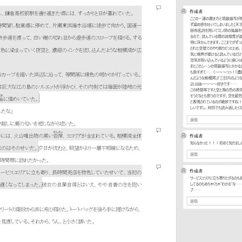 書き込み感想 サンプル④