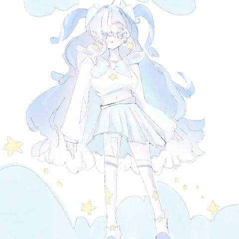 創作女の子のキャラクター