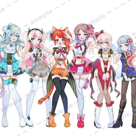歌ってみたMV使用イラスト