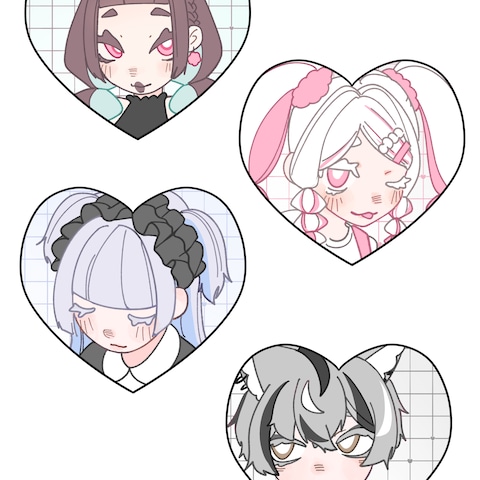 アイコン デフォルメイラスト