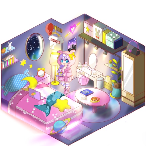クォータービューとSDキャラクター