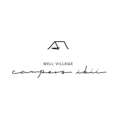 キャンプ場 WELL VILLAGE様 ロゴデザイン