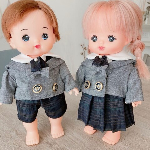 幼稚園の制服をそっくりなミニチュアにﾟ.*