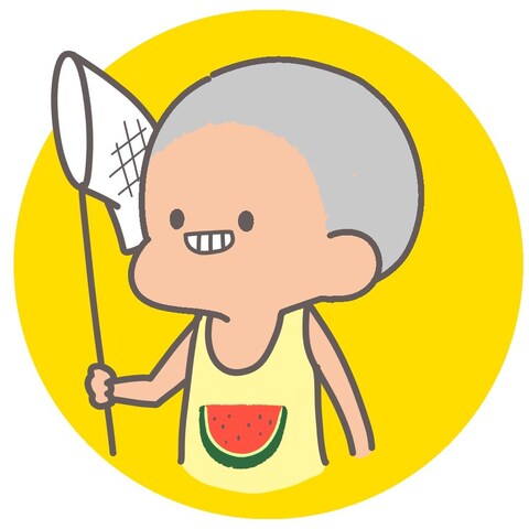 真夏の男の子