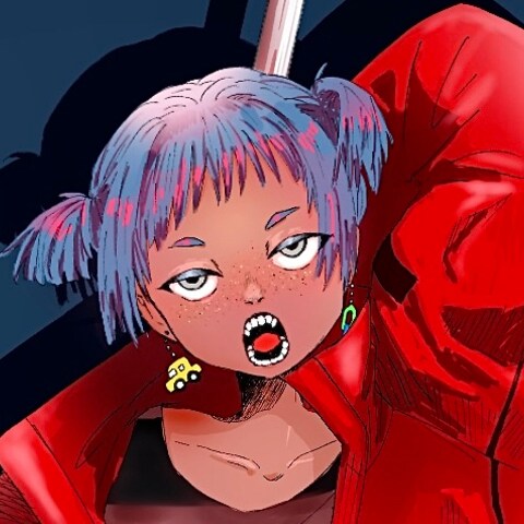 オリジナルキャラクターのイラスト