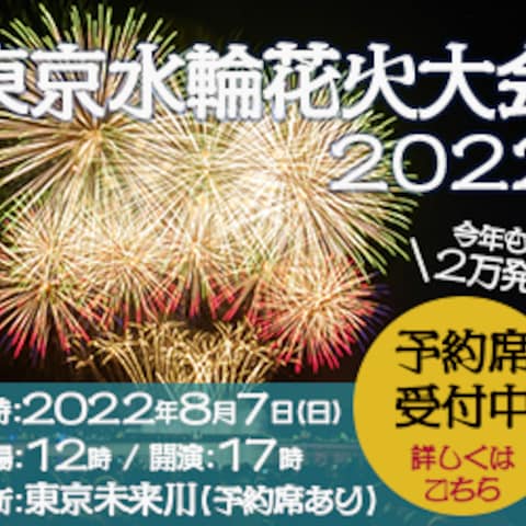 【練習制作】花火大会宣伝バナー