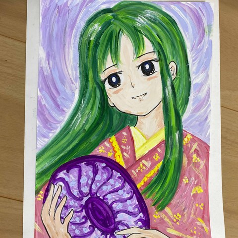 アナログイラストで表現します❣️