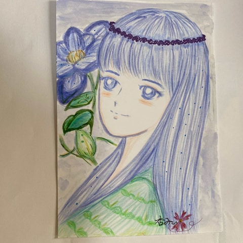 優しい笑顔