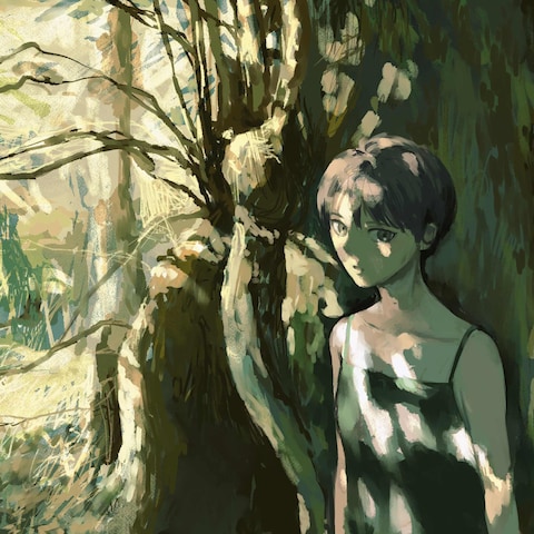 人物＋背景　１枚絵