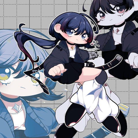 オリジナルキャラクターイラスト