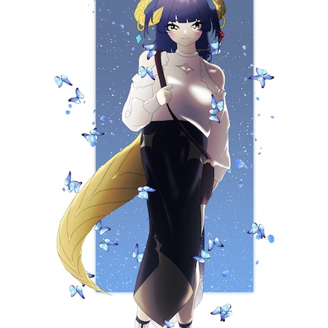 オリジナルキャラクターイラスト