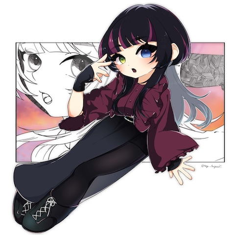 オリジナルキャラクターイラスト