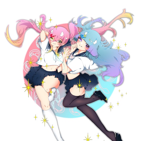 オリジナルキャラクターイラスト