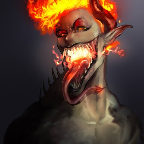 ドラゴンの擬人化