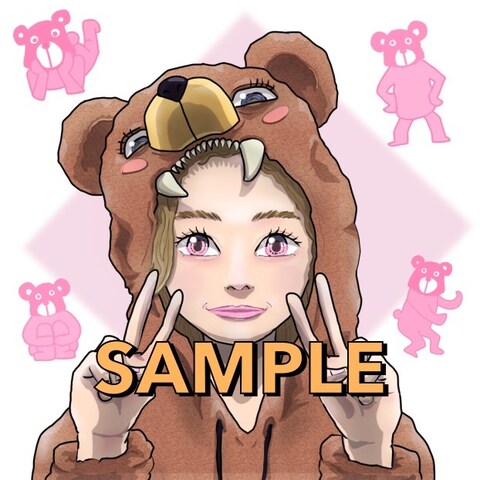 SNSに使用するアイコン制作