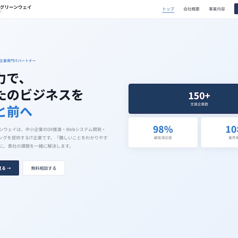 コーポレートサイト制作（スタンダード）