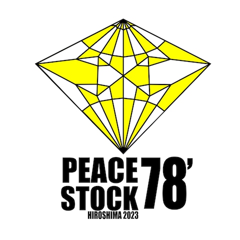 PEACE STOCK 78'のイベントTシャツデザイン作成