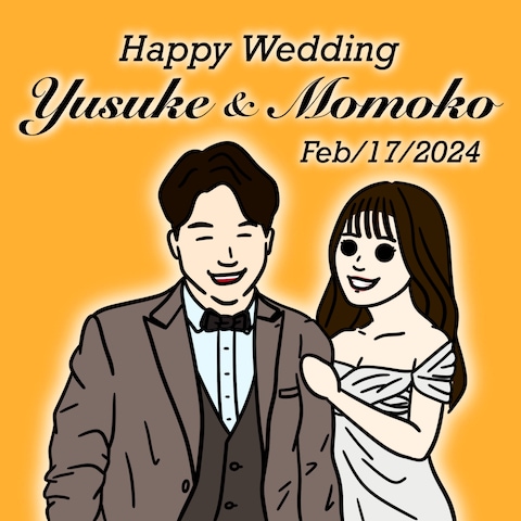 結婚式ウェルカムボード作成