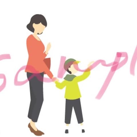 パンフレット制作の中で作ったイラスト