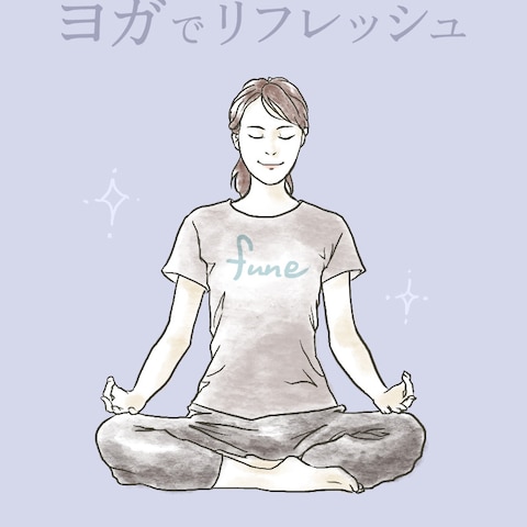 Photoshopで水彩風イラスト