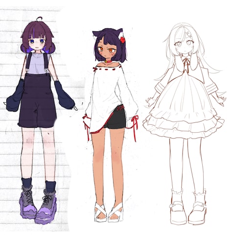キャラクターデザイン
