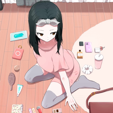 背景付きイラスト