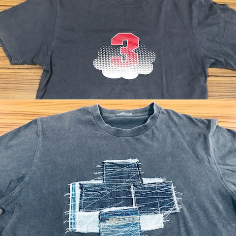 T-シャツの再生リメイク