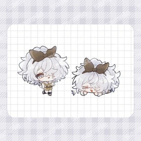 もちもちミニキャライラスト