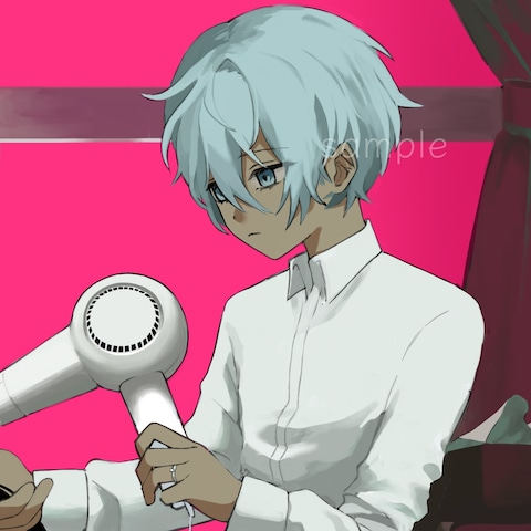 歌ってみた動画用イラスト