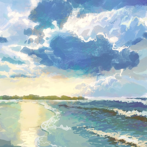 風景画も得意です！