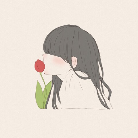 チューリップの女の子
