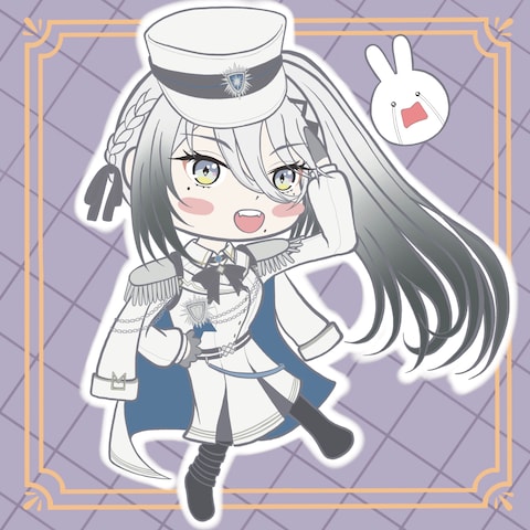 ポップなディフォルメイラスト(ファンアート)