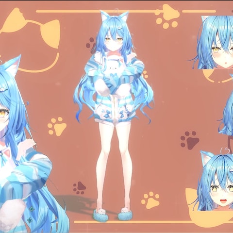 雪花ラミィファンモデル