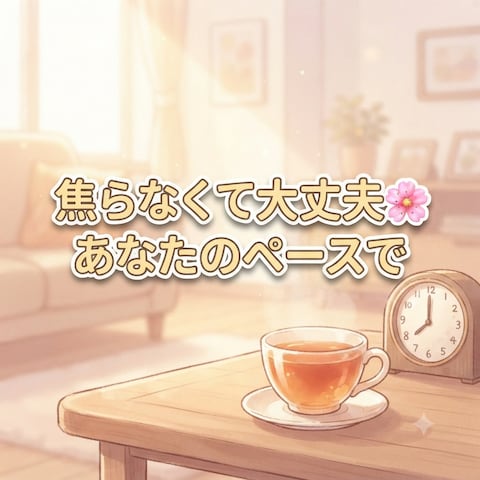 マイペースで◎
