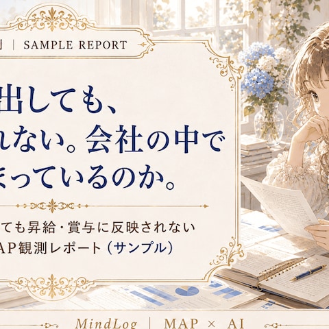 MAP観測｜評価されない原因