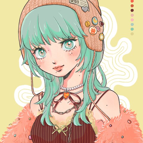 イラスト制作（バストアップ）