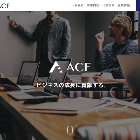 株式会社エースグロース コーポレートサイト