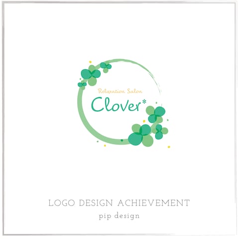 リラクゼーションサロン Clover*様のロゴデザイン