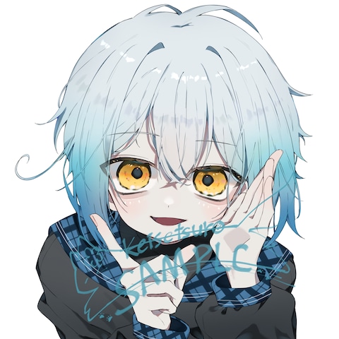サムネイル用バストアップイラスト